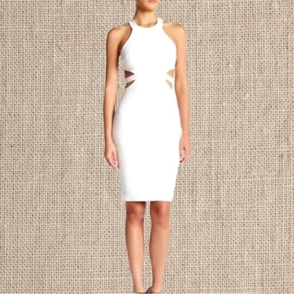 White bridal dress